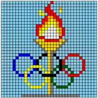 Flamme Olympique CL